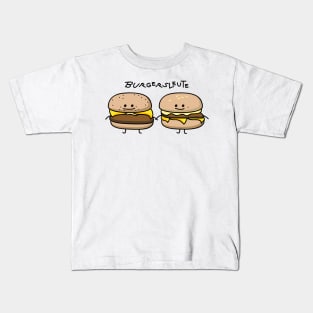  Funny citizen burger couple Kids T-Shirt